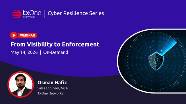From Visibility to Enforcement Webinar Banner
