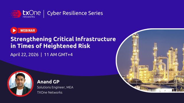 Strengthening Critical Infrastructure Webinar Banner