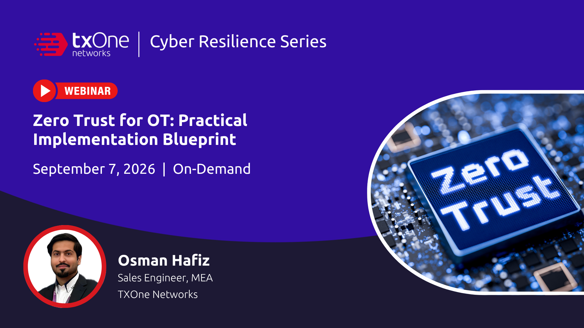 Zero Trust for OT Webinar Banner